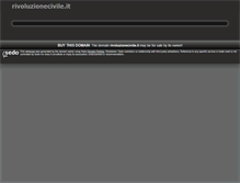 Tablet Screenshot of programma.rivoluzionecivile.it